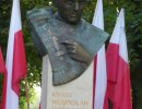 2014 - odsłonięcie pomnika o. Wł. Gurgacza