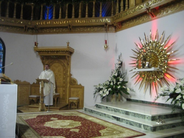 Msza na Krzeptówkach w Zakopanem ( o. St. Jopek)